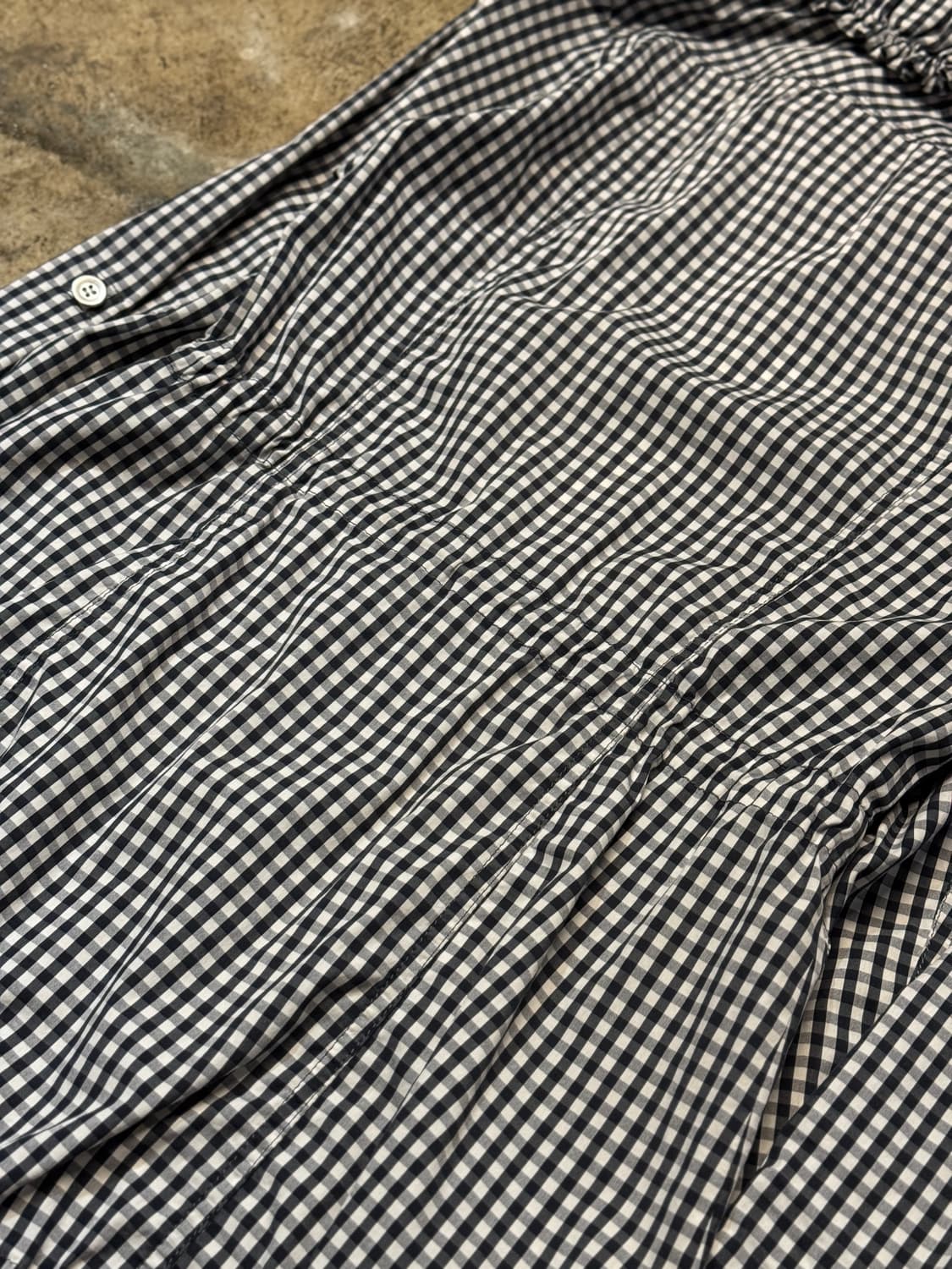 44-55 ) JPN Gingham Hooded Utility JK 상품이미지8