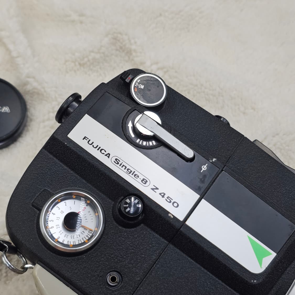 8mm 무비 영화 필름 카메라 후지카 싱글8 Z450 필카 캠코더 앤틱 상품이미지9