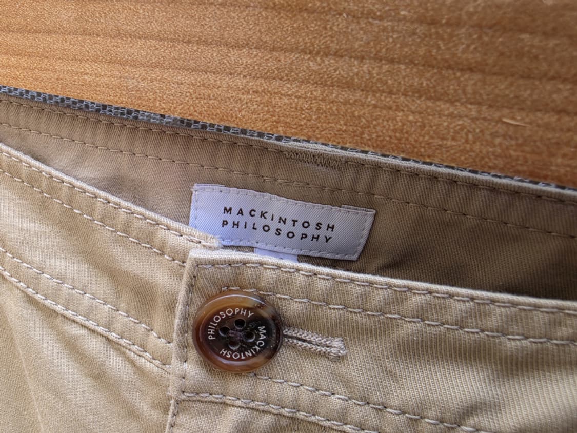 매킨토시 필로소피 리넨혼방 슬랙스 상품이미지4