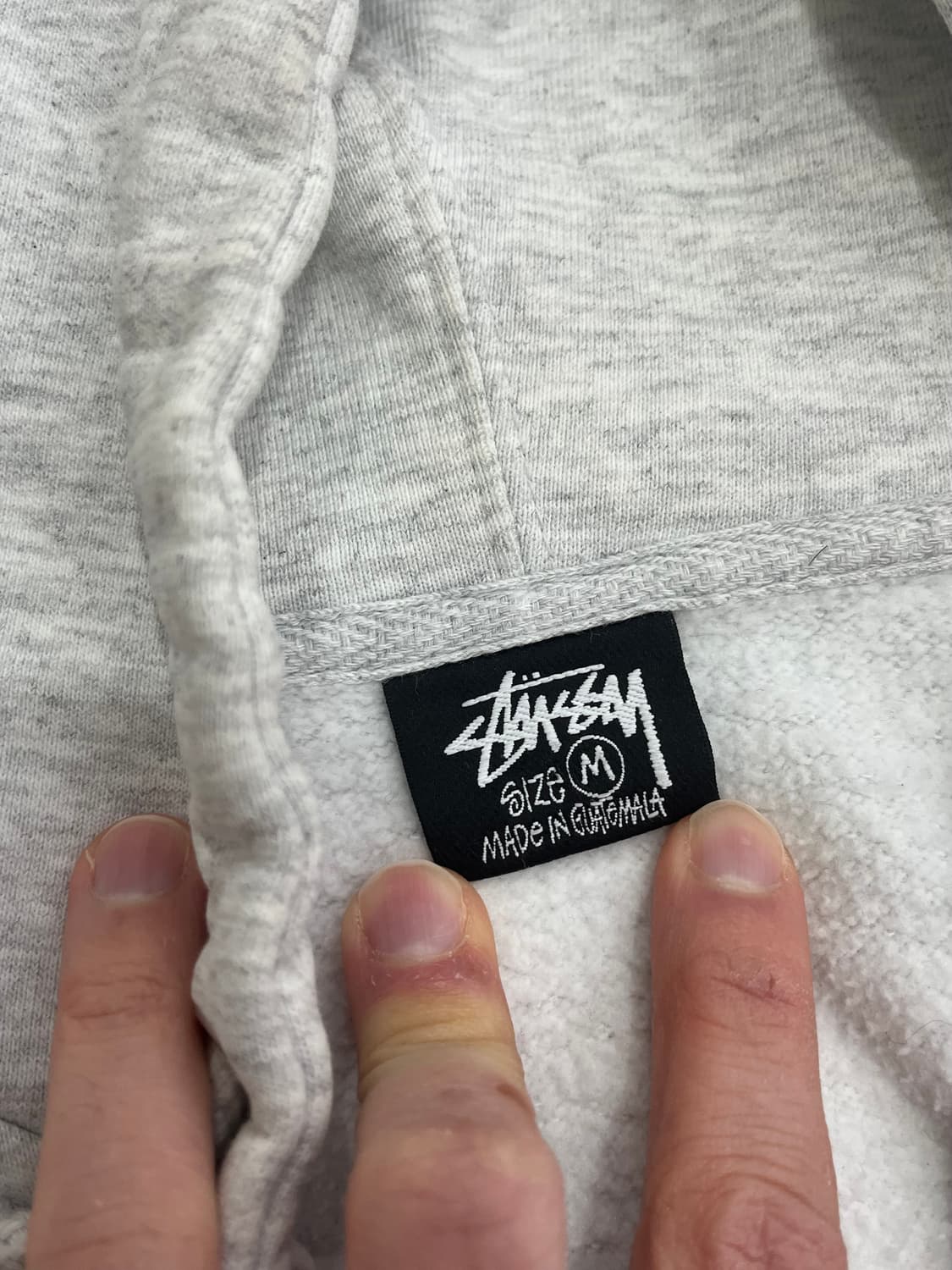 스투시 도버 스트릿 마켓 뉴욕 후드 집업 그레이 M 상품이미지4