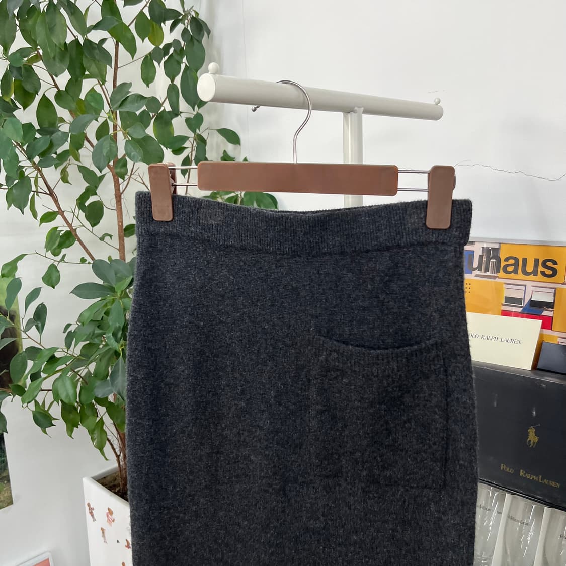 아떼바네사브르노 캐시미어 블렌드 스커트 F 상품이미지2