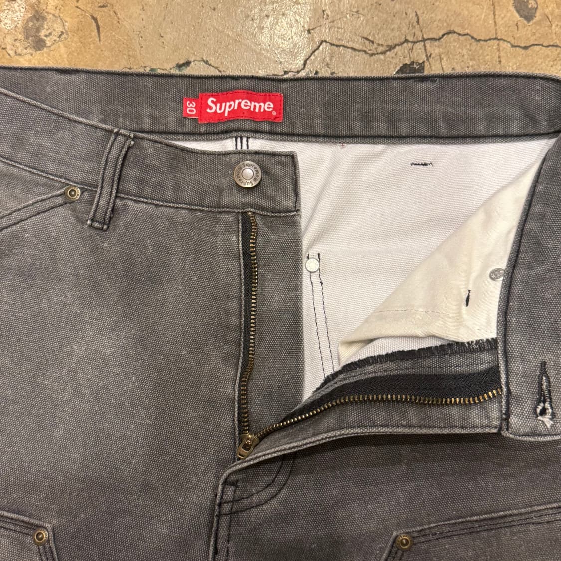 슈프림 더블니 캔버스 팬츠 상품이미지3