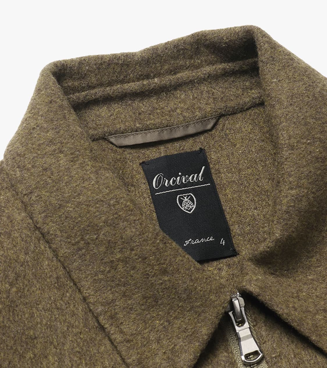 ORCIVAL - 23FW WOOL RIVER ZIP JACKET 상품이미지6