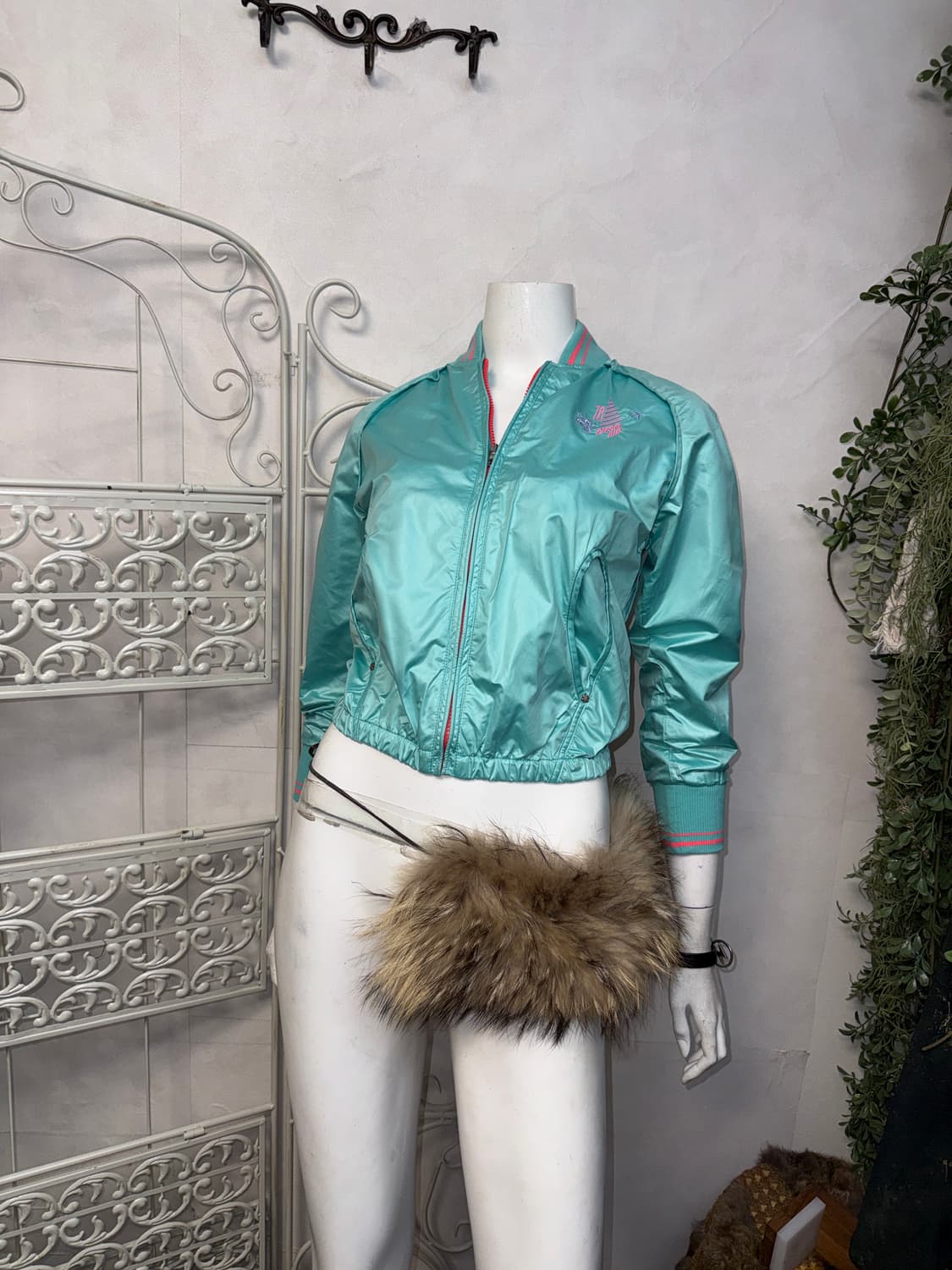 DIESEL sky blue windbreaker blouson 상품이미지8