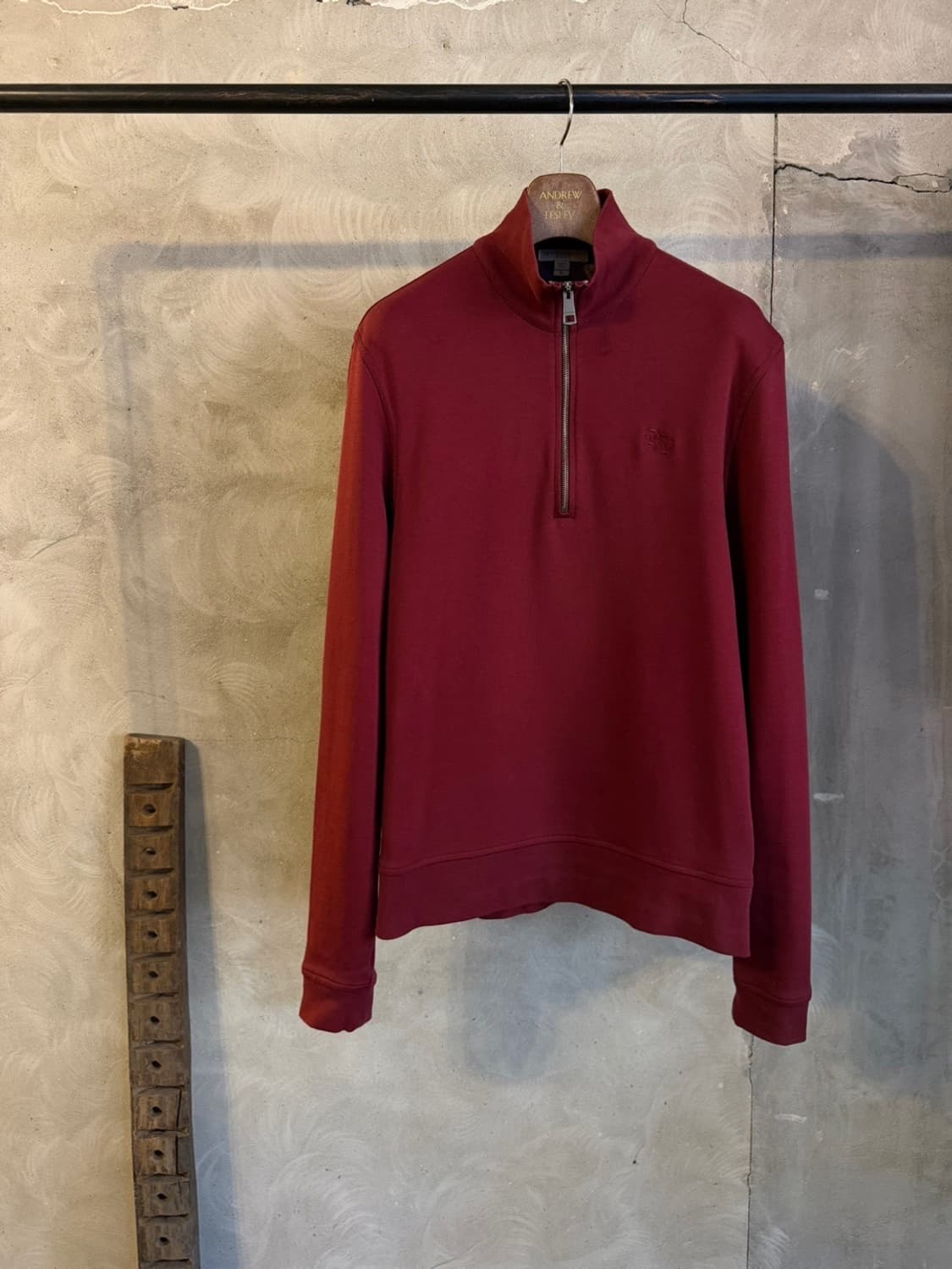 버버리 짚업 니트 100 상품이미지4