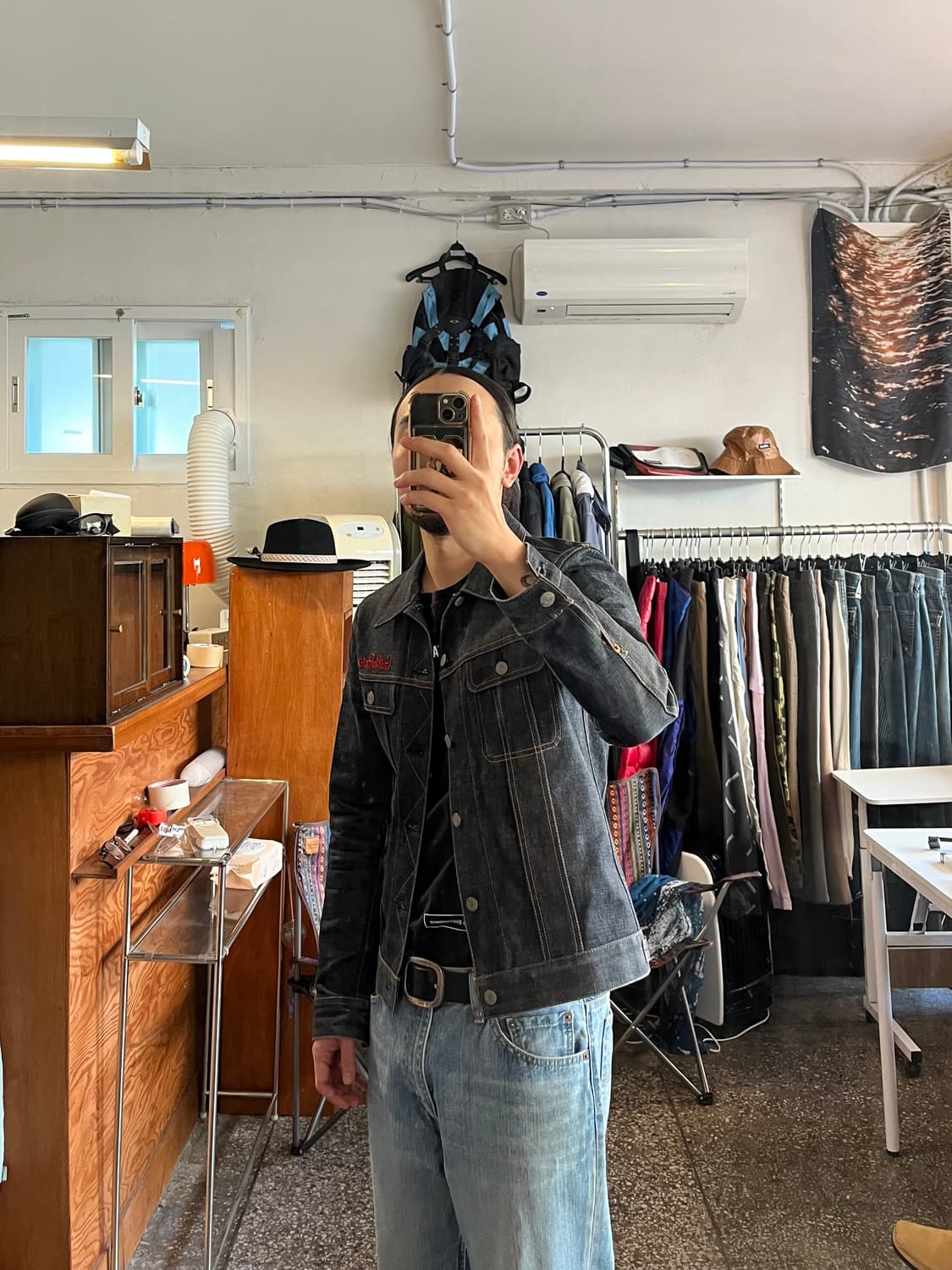 와코마리아 데님 트러커자켓 상품이미지2