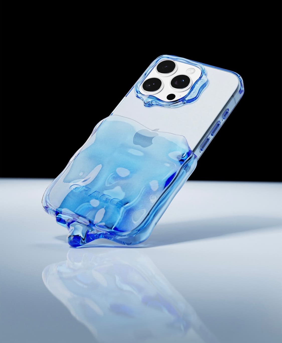 Gragg DOUBLE LAYERS CASE - CLEAR BLUE 상품이미지2