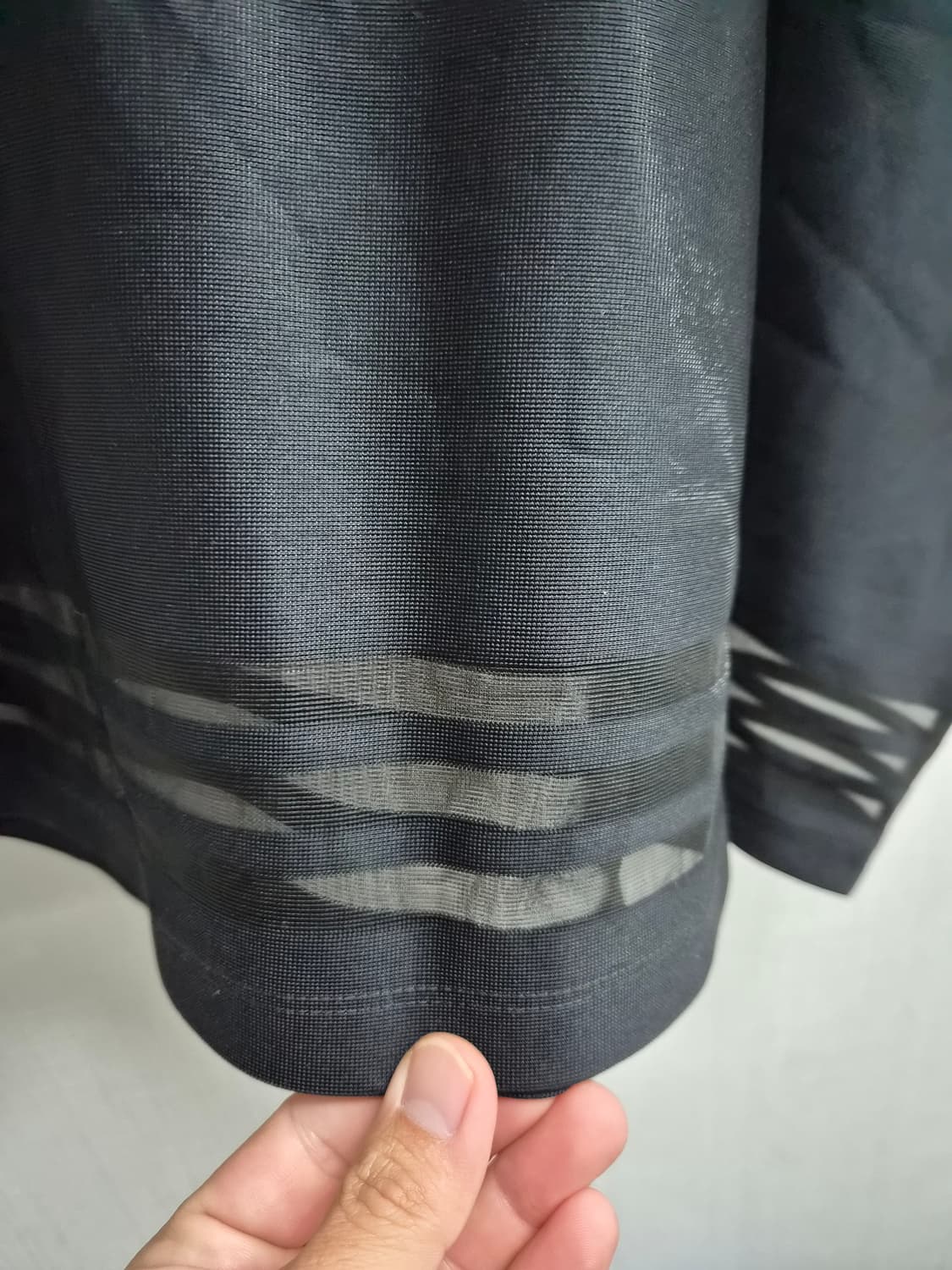 XS) 아디다스 오리지널 언발란스 크롭 티셔츠 팝니다 상품이미지5