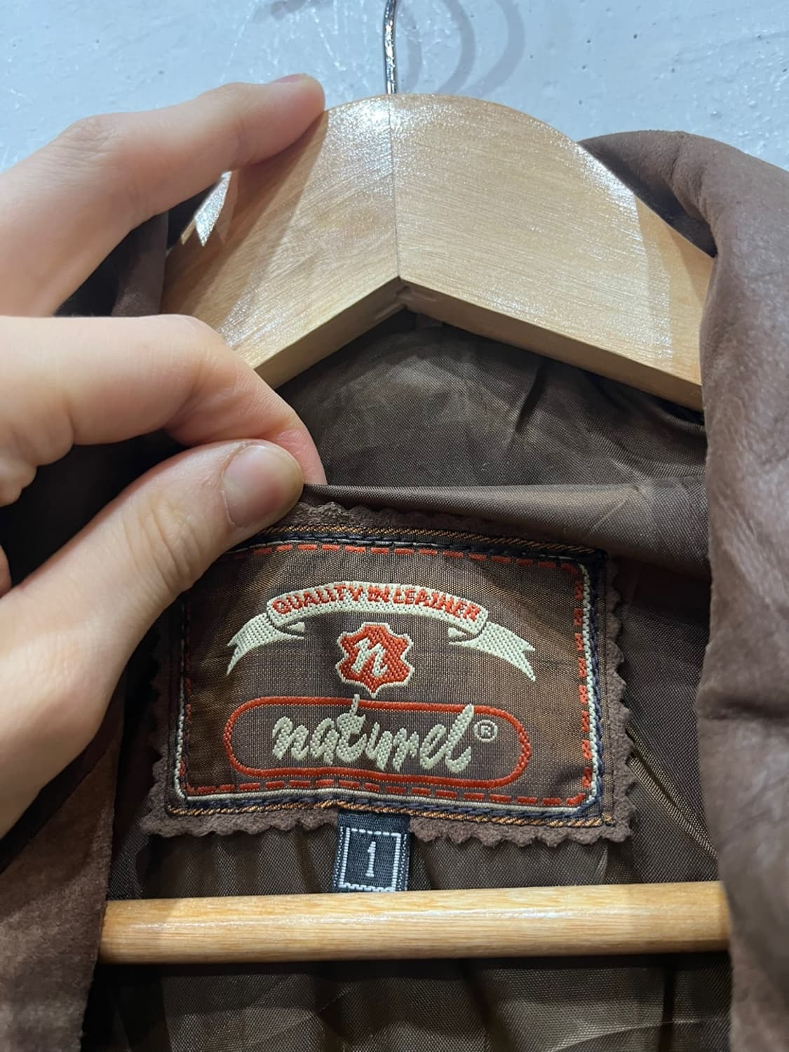 naturel JPN 리얼 스웨이드 자켓 상품이미지5