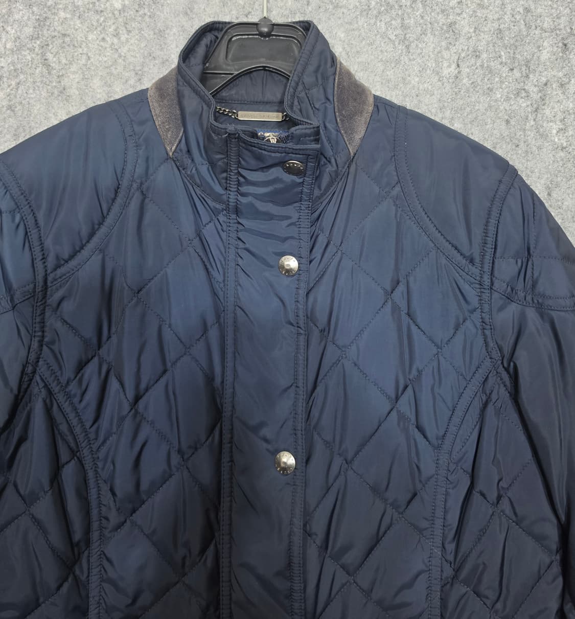폴로 랄프로렌 다이아몬드 퀼팅 자켓 여성 S 네이비 상품이미지4