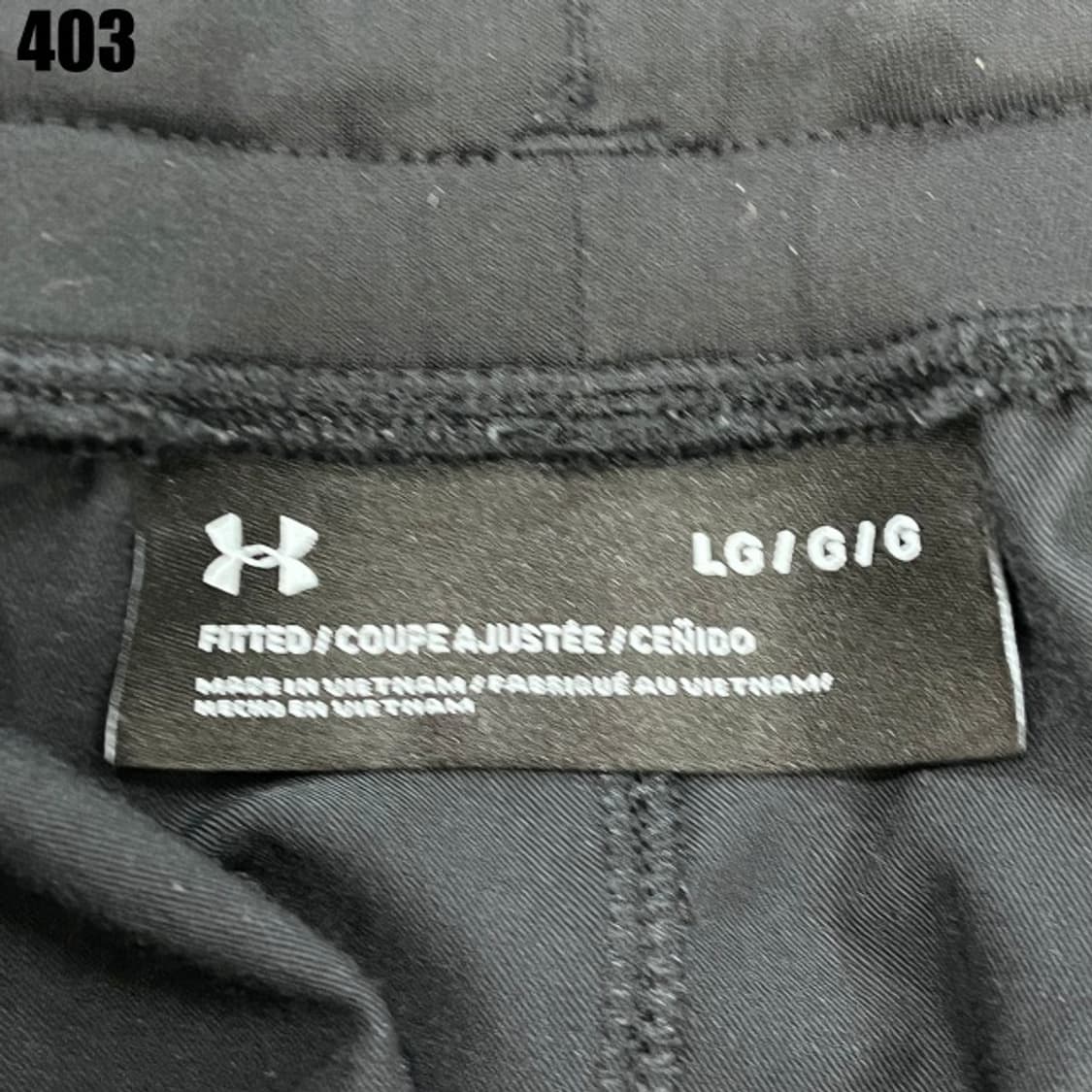 언더아머 블랙 트레이닝 바지 상품이미지2