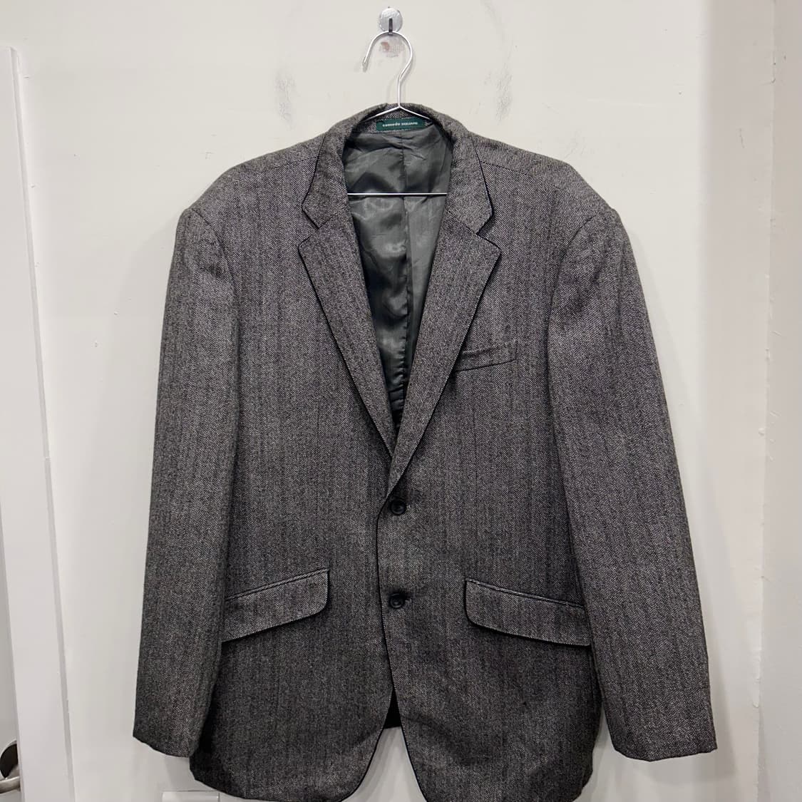 코모도스퀘어 울 헤링본 클래식 투버튼 블레이져 상품이미지2