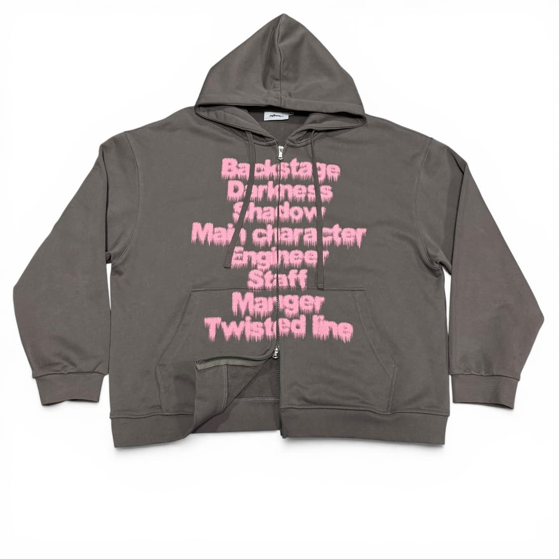 M 엑스톤즈 브라운 스프레드 후드집업 상품이미지1