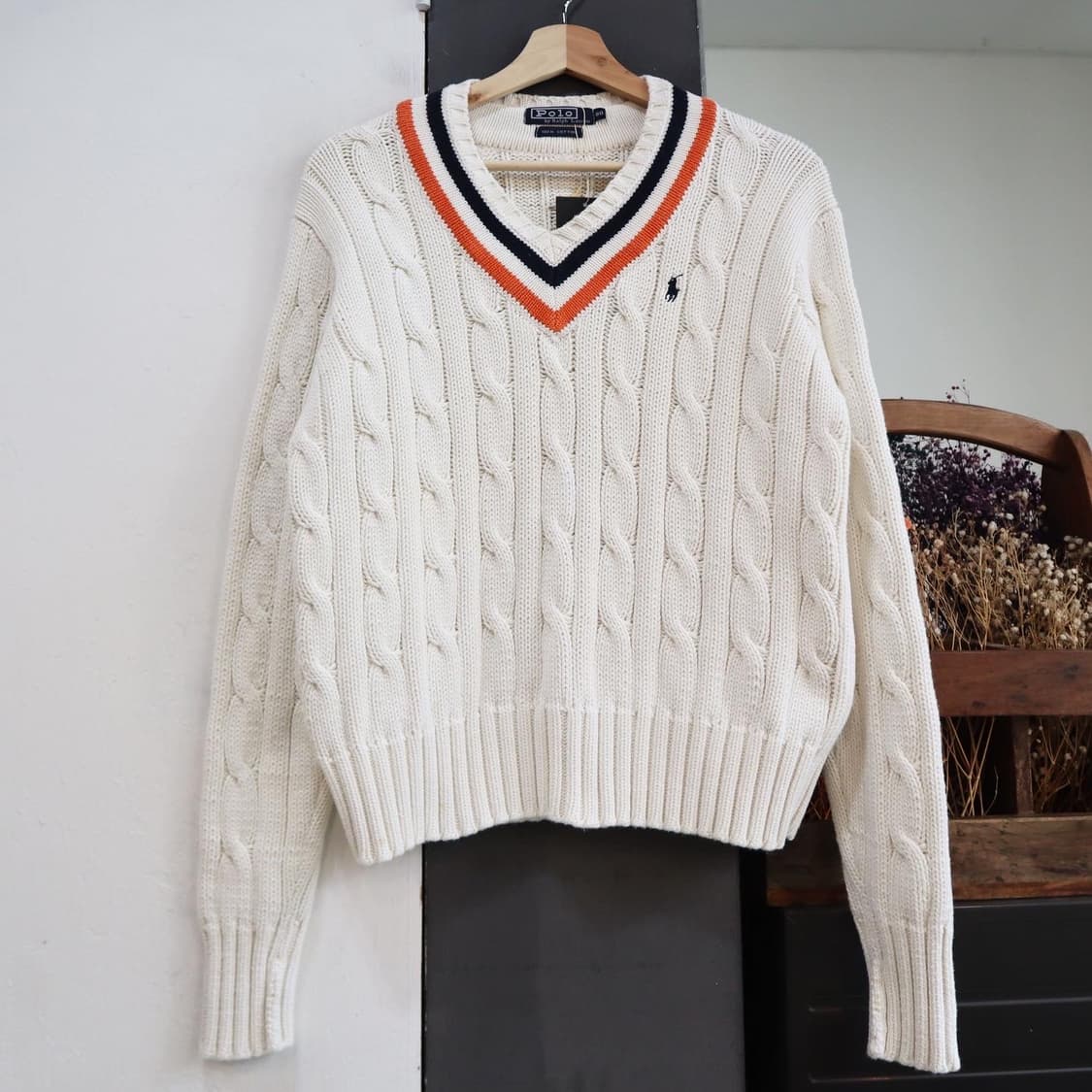 폴로 케이블 크리켓 니트  상품이미지1