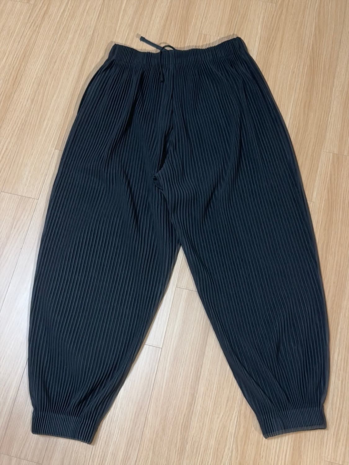 [1] 옴므플리세 조거 팬츠 블랙 JF129 상품이미지2