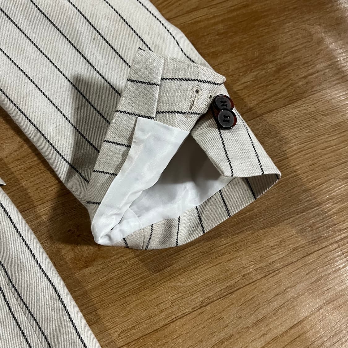 [100/32] 수트서플라이 린넨 정장 셋업 상품이미지3