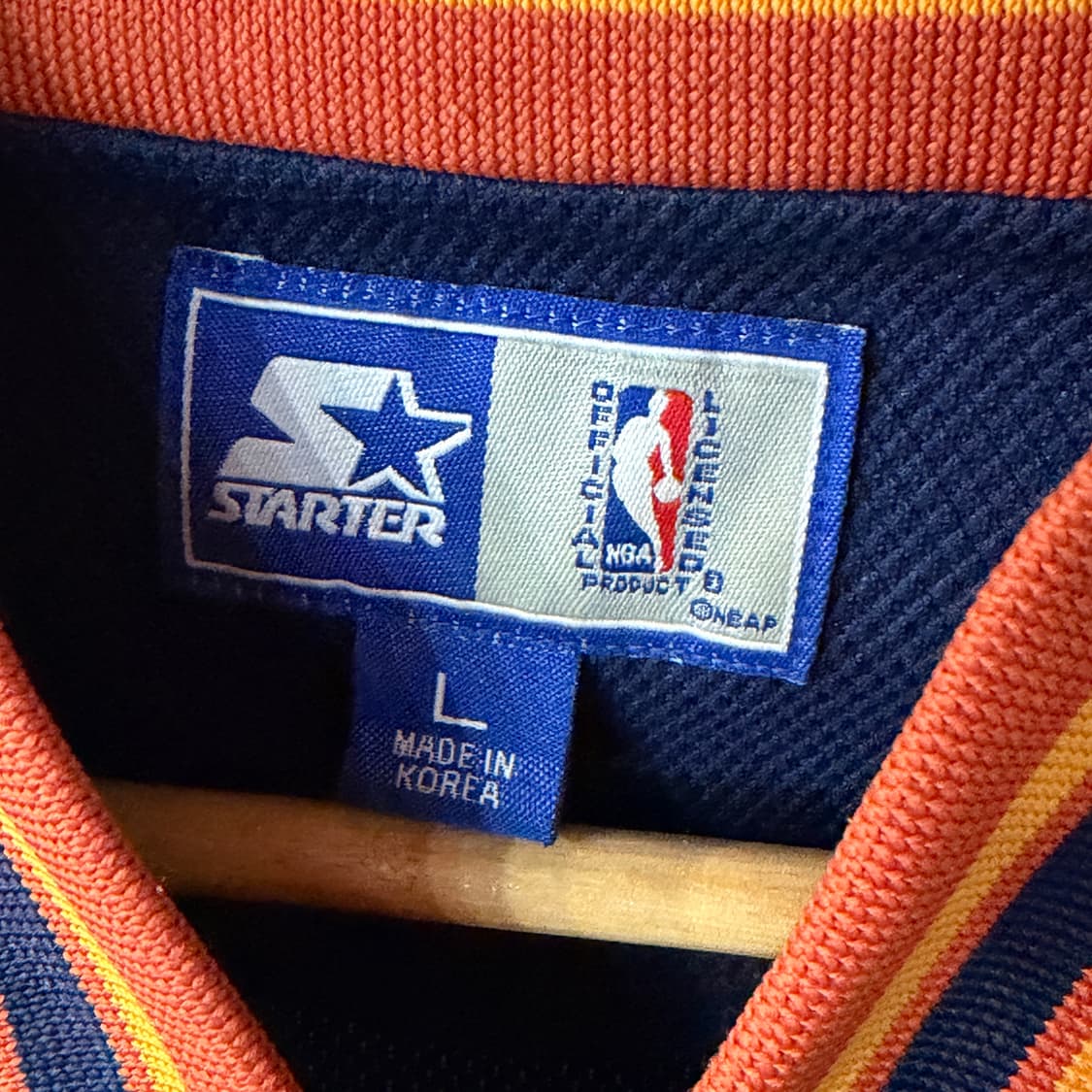 [L] 스타터 골든스테이트 워리어스 슈팅져지 상품이미지7