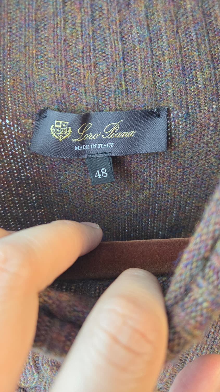 로로피아나 케이블 니트 상품이미지4