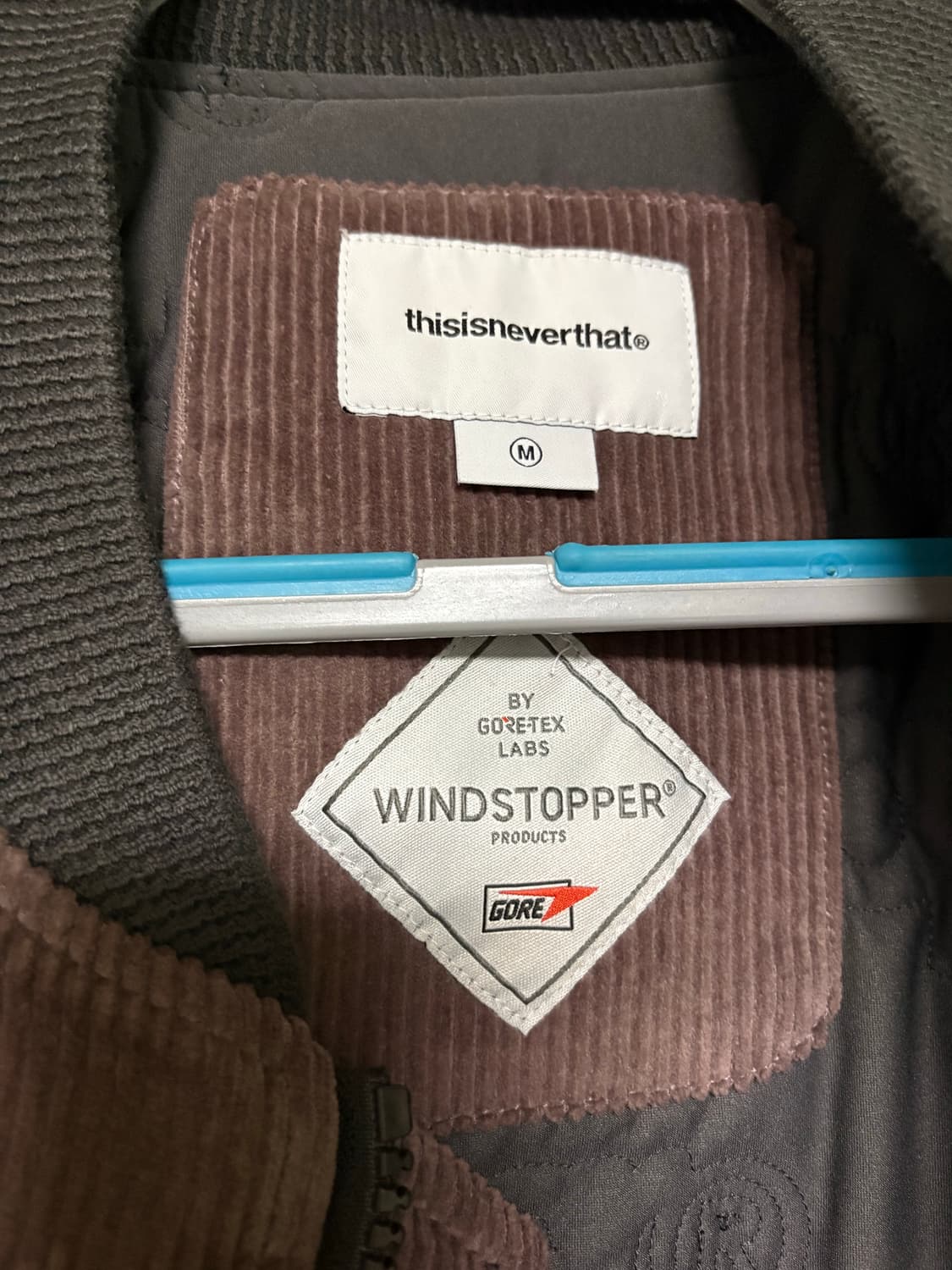 [M] 디스이즈네버댓 고어텍스 윈드스토퍼 코듀로이 자켓 풀럼 디네댓 상품이미지4