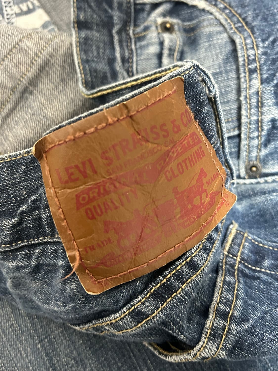 00s 리바이스 527 로우 부츠컷 데님팬츠 상품이미지5