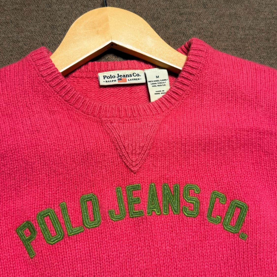 폴로 진스 랄프로렌 여성 램스울 니트 M 라나울 상품이미지2