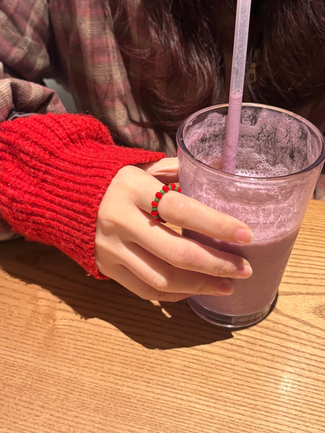 [Handmade] 시그니처🍅🌿비즈반지 상품이미지2