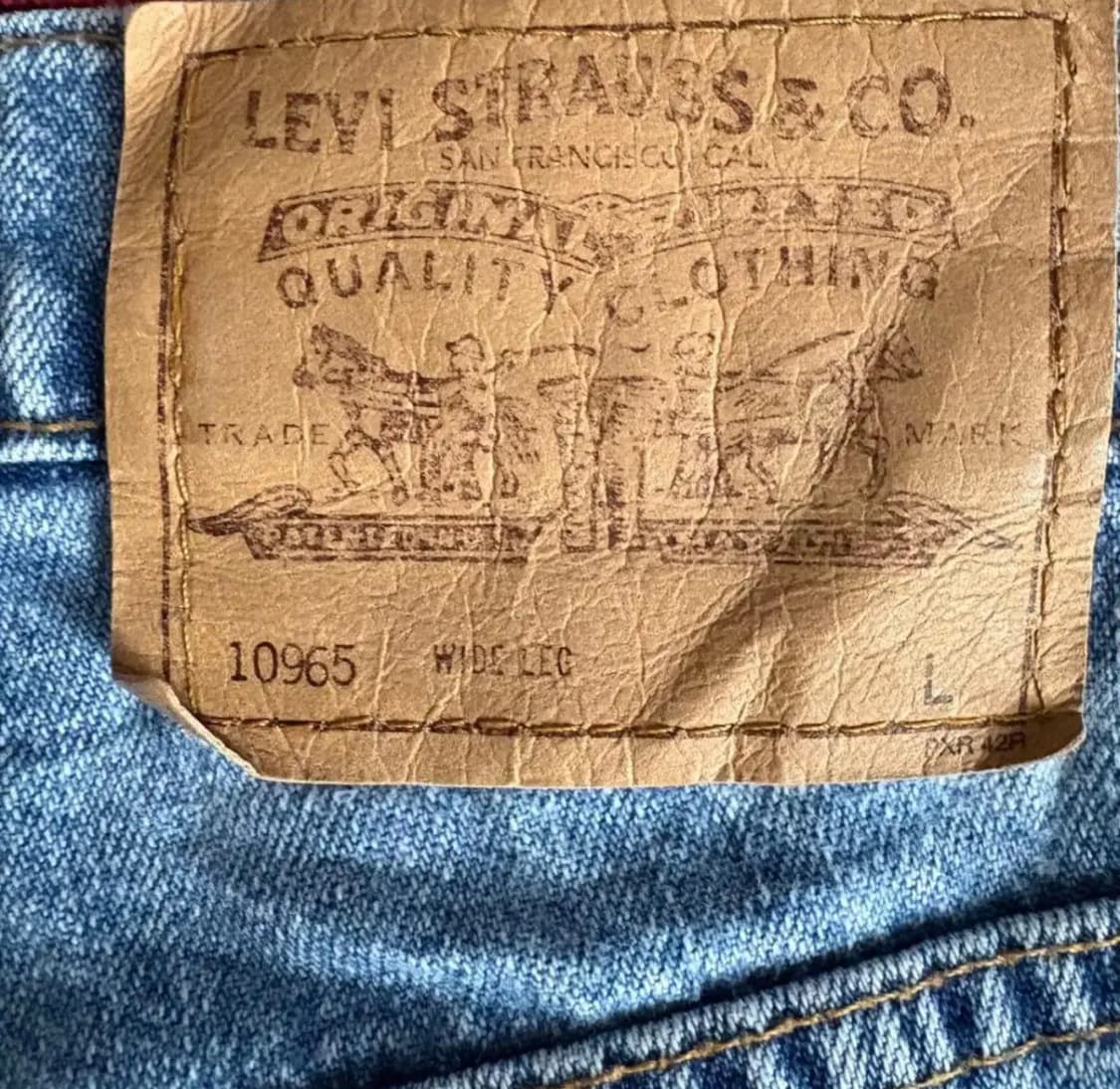 USA 90s, 리바이스 965 데님 팬츠 화이트탭 상품이미지5