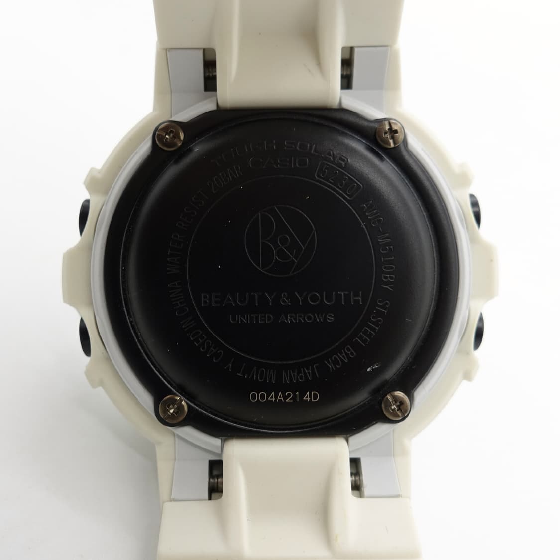 CASIO GSHOCK 카시오 지샥 뷰티앤유스 한정판 화이트 손목시계 상품이미지5