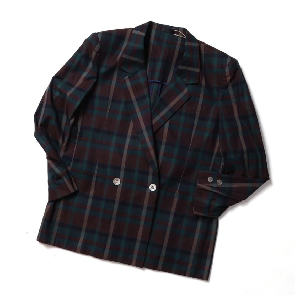 버버리 Burberrys Check Pattern Double Breas 상품이미지1