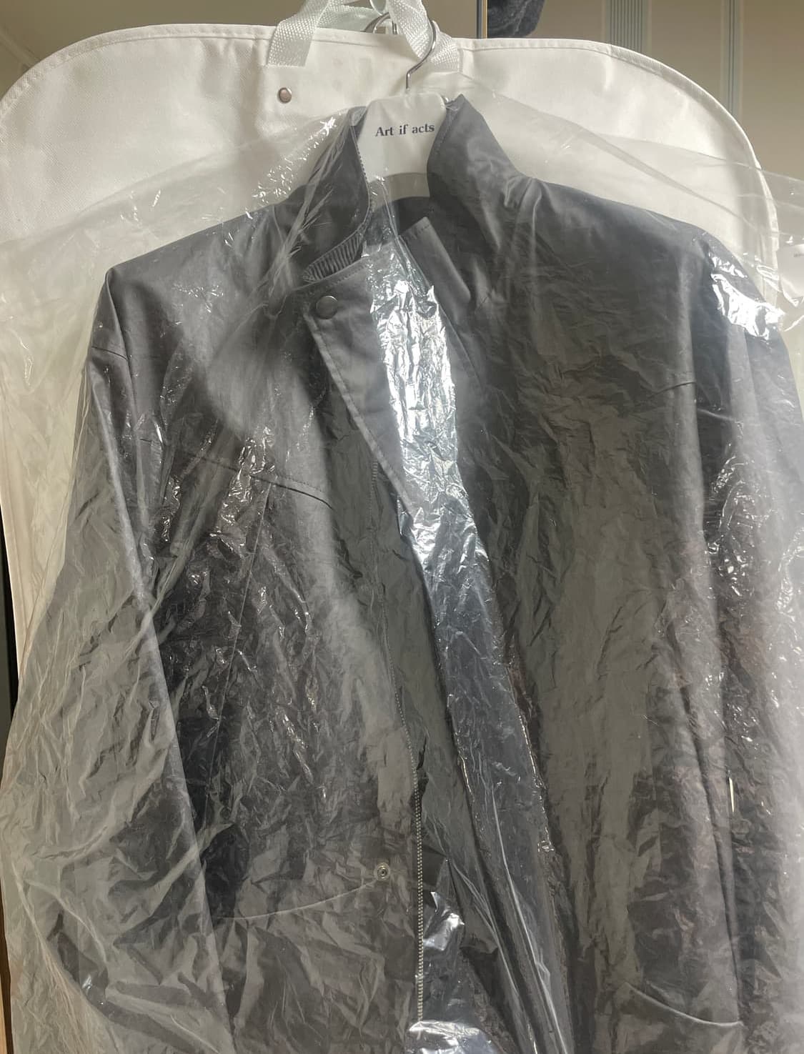 아트이프액츠 British Waxed Monster Parka 차콜 M 상품이미지1