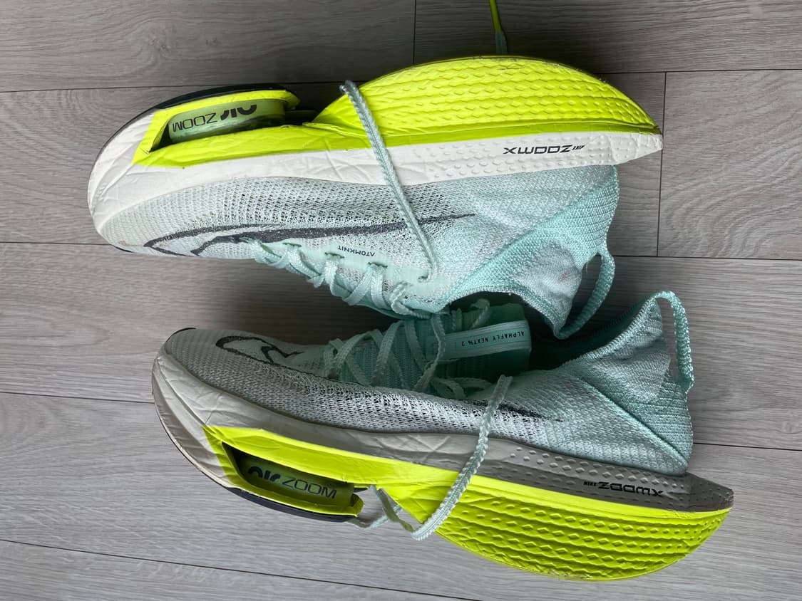 나이키 알파플라이 넥스트 2% 민트 폼 런닝화 255 상품이미지5