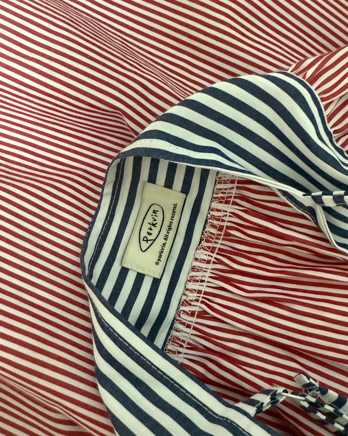 파크빈 투투스트라이프 원피스 parkbin stripe dress 상품이미지7