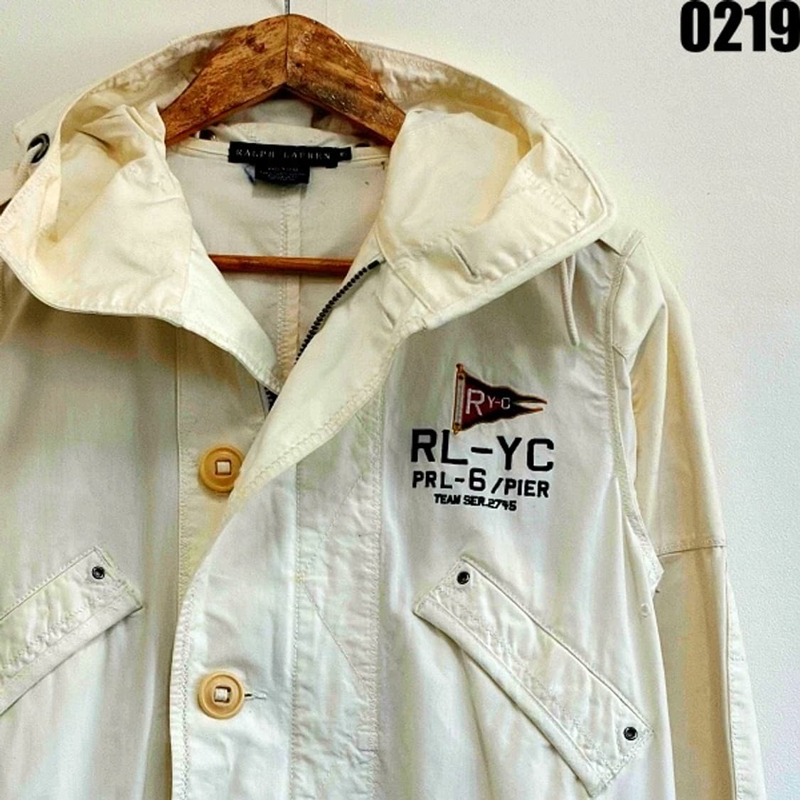 폴로 랄프로렌 정품 코튼 후드 야상 자켓 XS 0219  상품이미지2