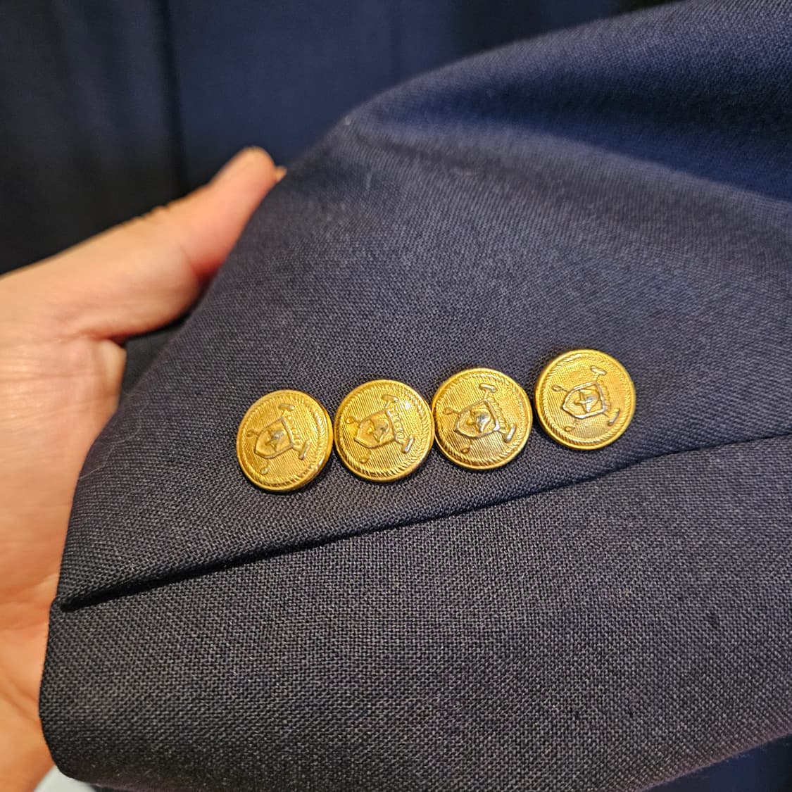 챕스 랄프로렌 네이비 금장 블레이저 / 105~110 상품이미지8