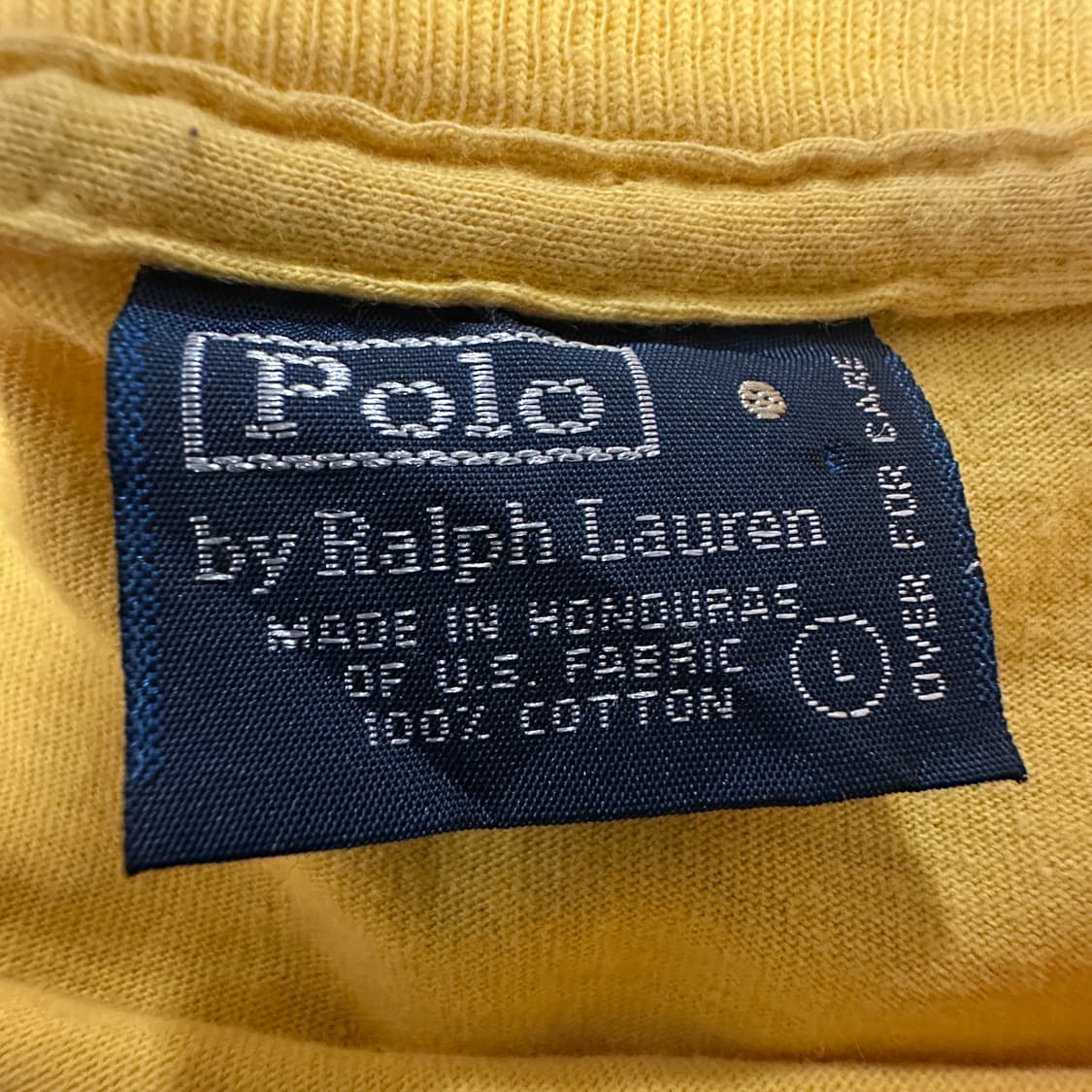 POLO RALPH LAUREN usa fabric t-shirt 상품이미지4