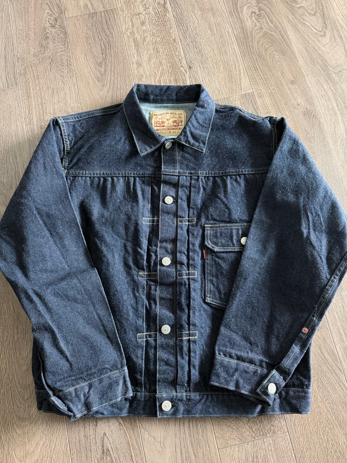 브론슨 데님 소킹1회 새상품 상품이미지1