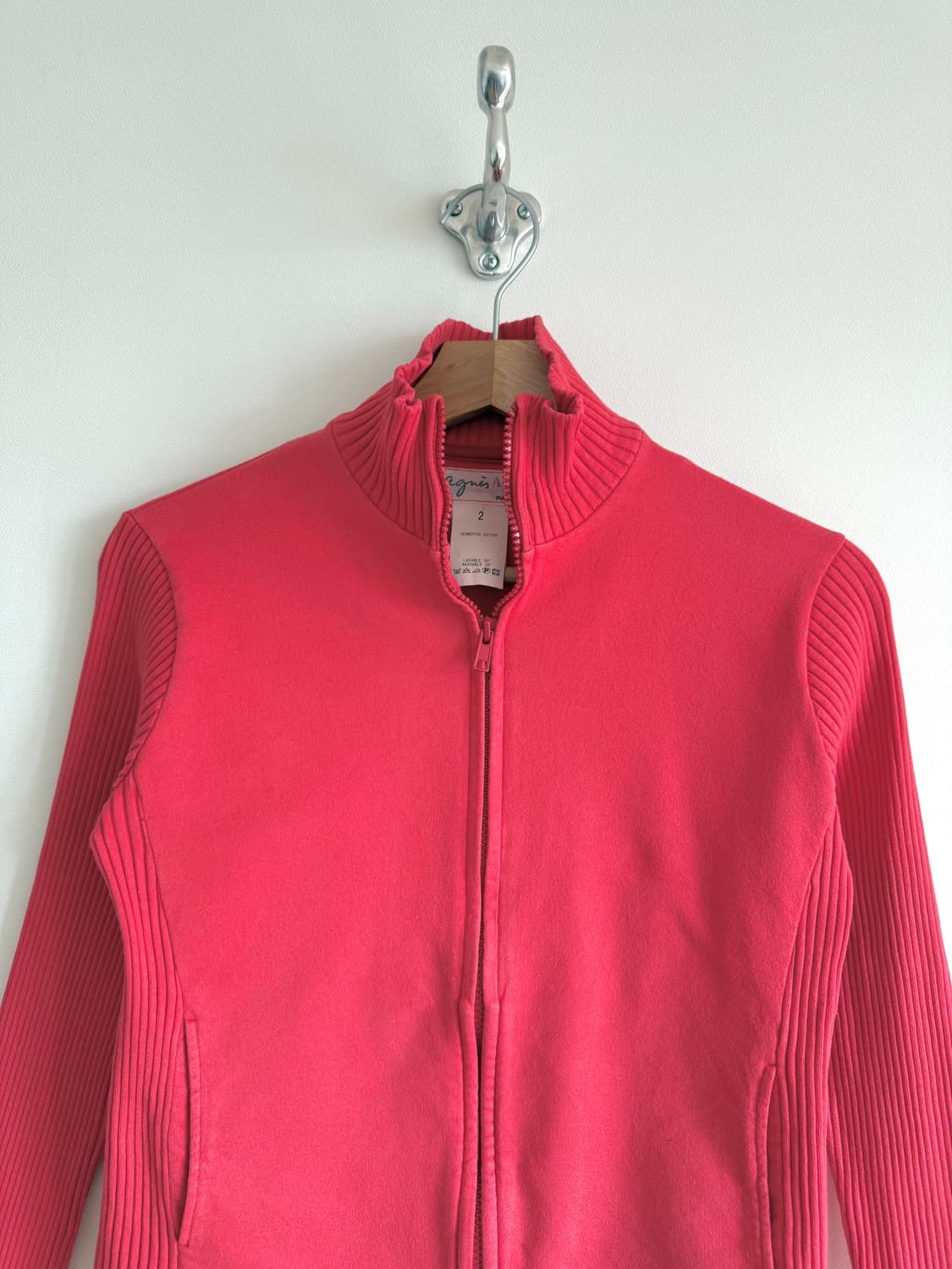 아네스베(agnesb) 코튼 집업 져지(JAPAN) 상품이미지2