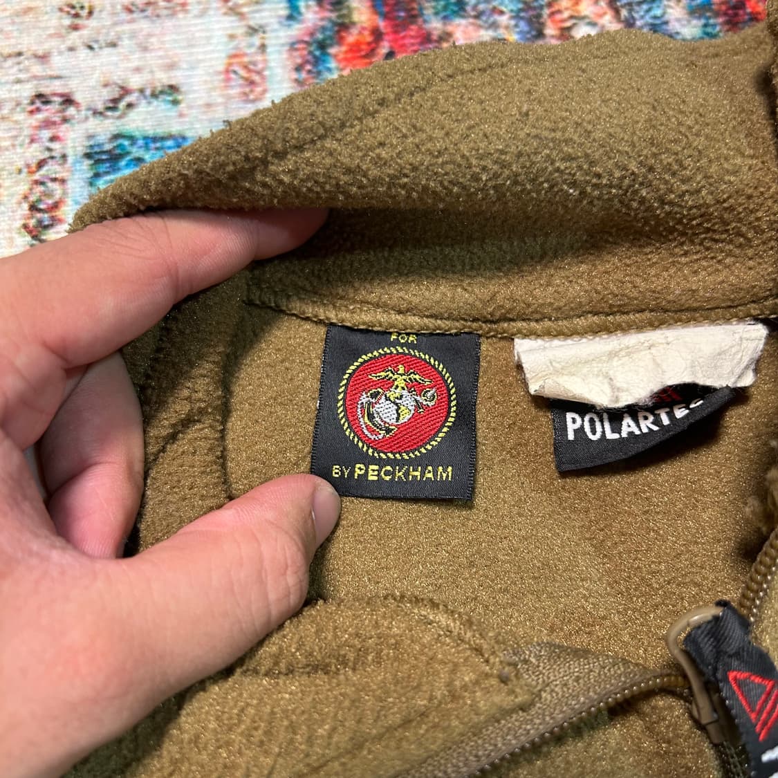 [2XL] 00s 미해병대 폴라텍 플리스 하프 집업 상품이미지5
