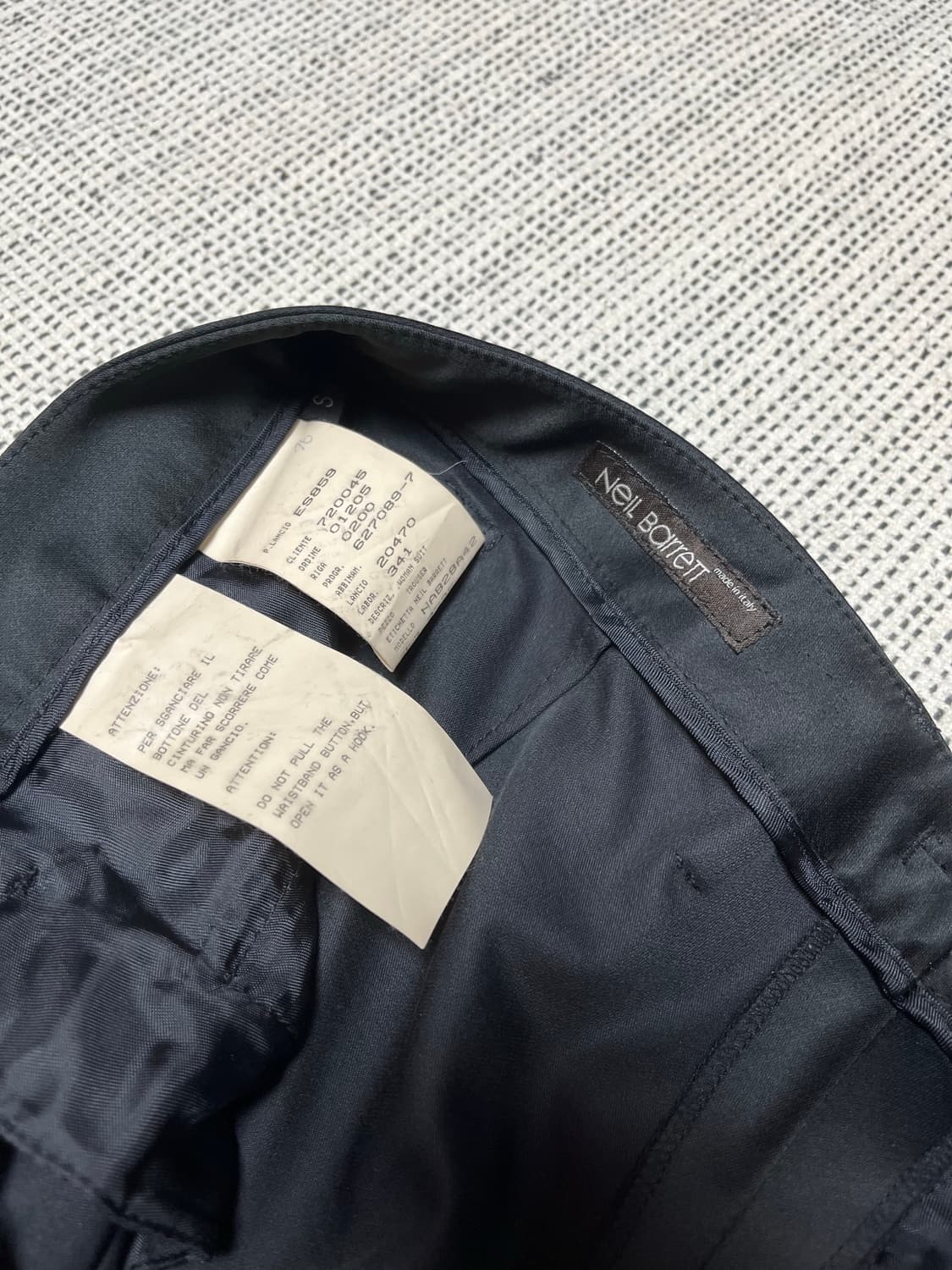 neil barrett blazer, trouser set-up 상품이미지10