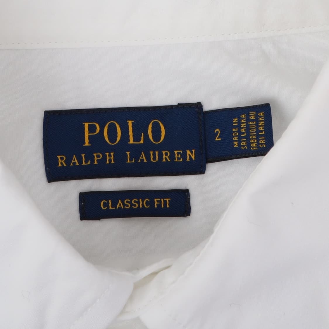 폴로 랄프로렌 우먼스 화이트 코튼 클래식핏 셔츠 상품이미지8