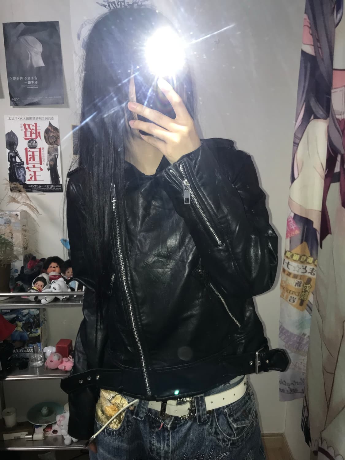 자라 라이더 레더자켓 상품이미지3