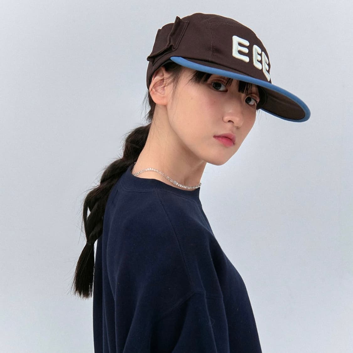 Elldu Camp cap  Dark brown 상품이미지2