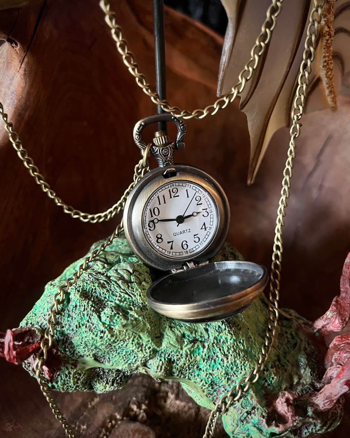 Vintage Death Note Pocket Watch Necklace 상품이미지3