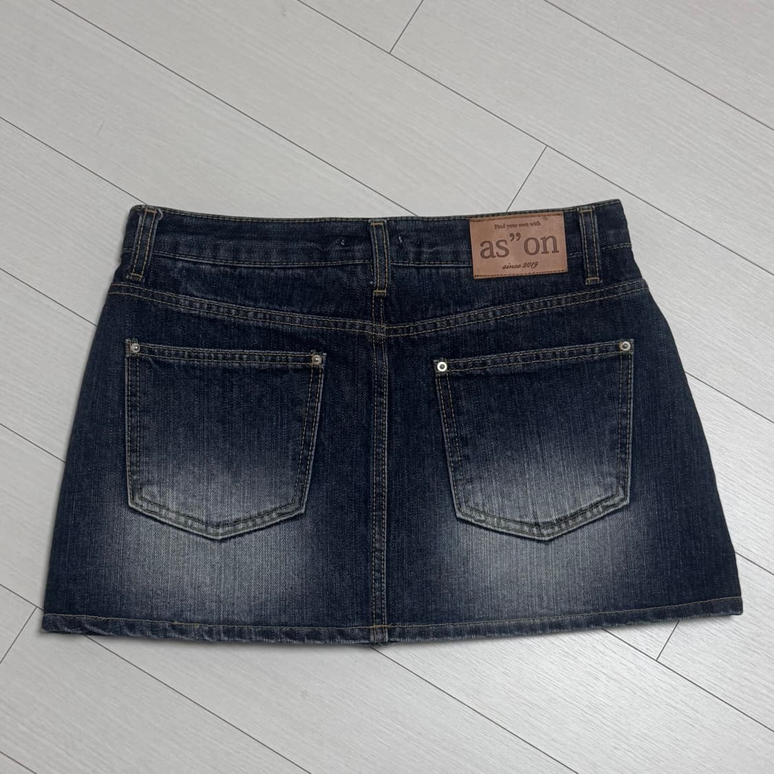 애즈온 비버리 스커트 S 상품이미지3