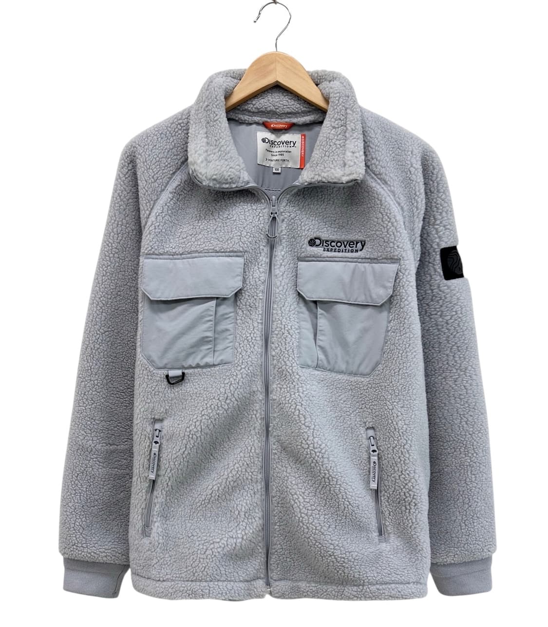 디스커버리 플리스 후리스 라이트그레이 (L) 상품이미지1