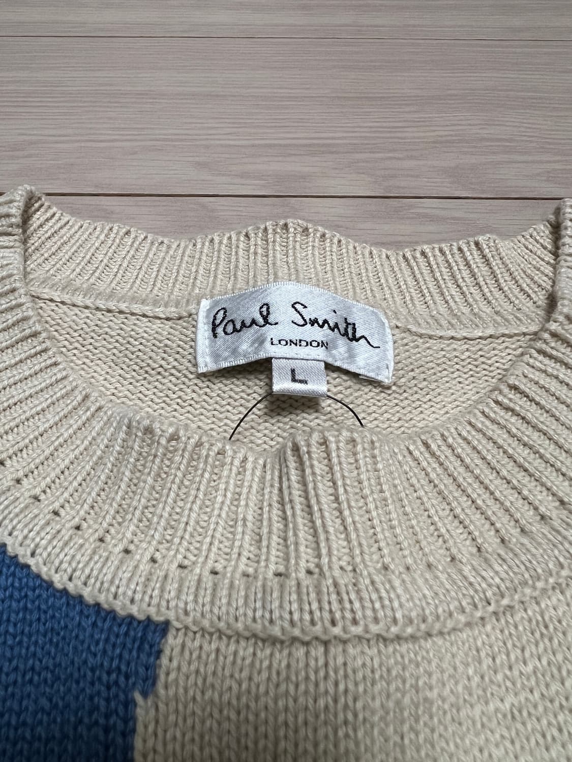 폴 스미스 플라워 패턴 니트 스웨터 아이보리 / L (정품) 상품이미지9