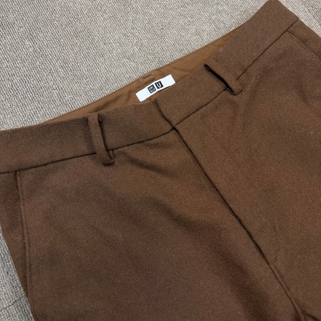 uniqlo u 유니클로u 우먼스 울브렌드 팬츠 70 상품이미지2