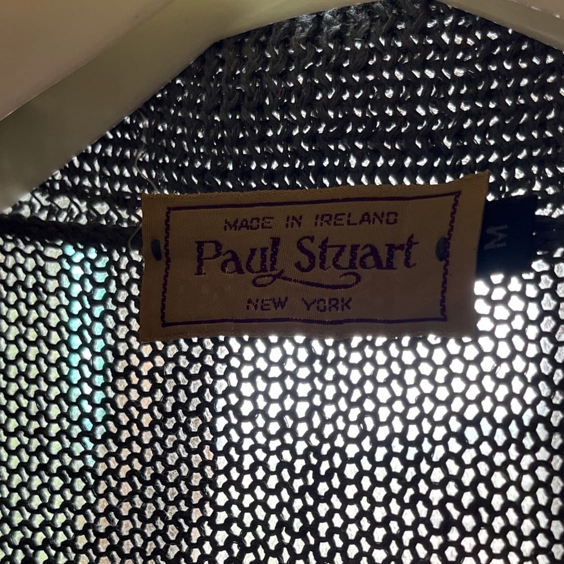 Paul Stuart 아이리쉬 헤비 린넨 숄라펠 니트 카디건 Made i 상품이미지9