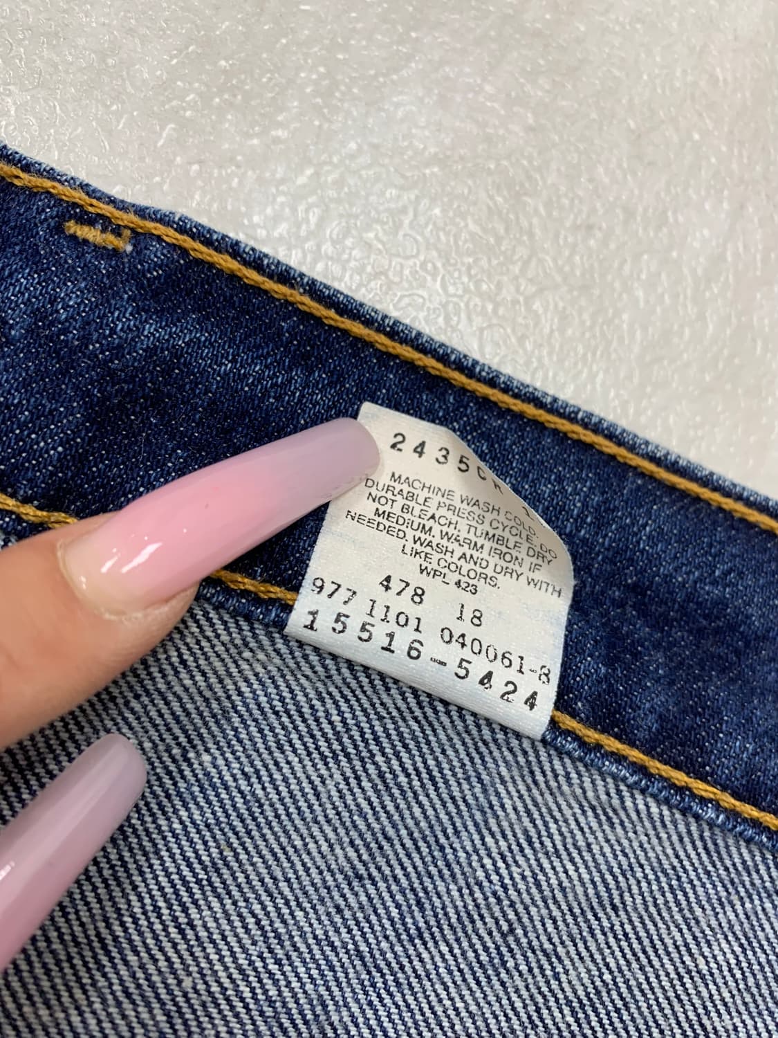 리바이스 515 데님 부츠컷 팬츠 #491 상품이미지5