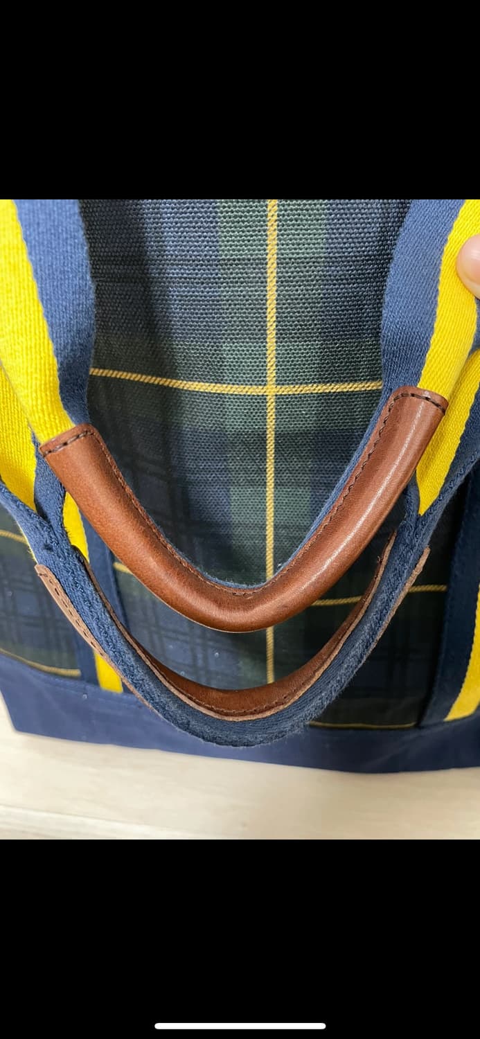 폴로 체크 토드백 상품이미지4